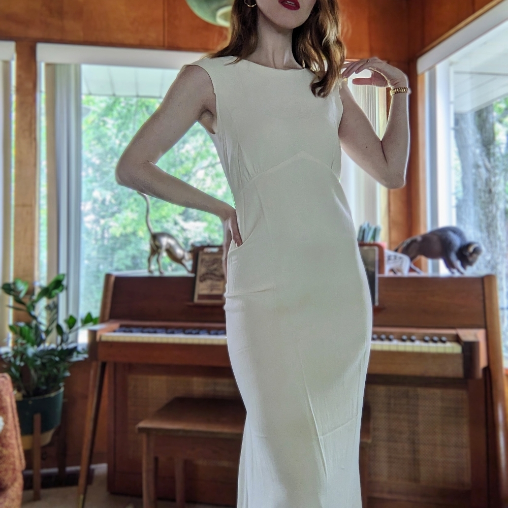 Vintage 1930s NRA Gown